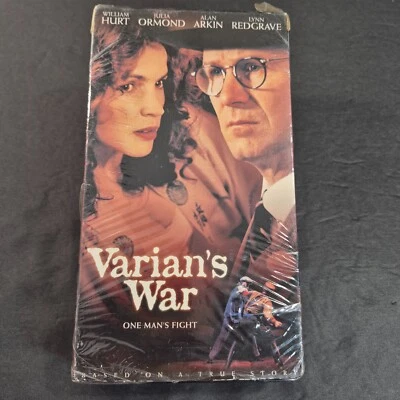 Varian's War VHS Video Movie, William Hurt, Julia Ormond, Bsaed On True Story - Image 1 of 4