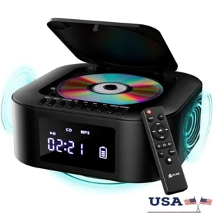 Reproductor de CD pesado Sistema de audio portátil Subwoofer extra BASS Noticias Entretenimiento - Imagen 1 de 8