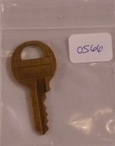 Master Lock Key # 0566 Replacement Padlock Amusement Vending Juke Slot Arcade - Picture 1 of 1