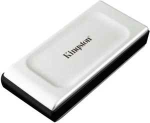 Kingston XS2000 2TB Externe SSD IM TASCHENFORMAT USB 3.2 Gen2x2 Type-C - Silber - Bild 1 von 3