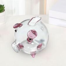 Piggy Bank Desktop Ornament Pig Statue Gift Animal Money Bank for Adult Kids