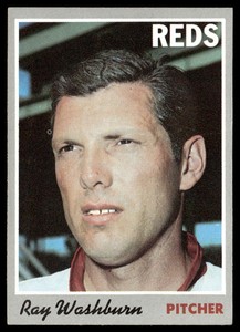 1970 Topps #22 Ray Washburn  VG-EX-B111R1