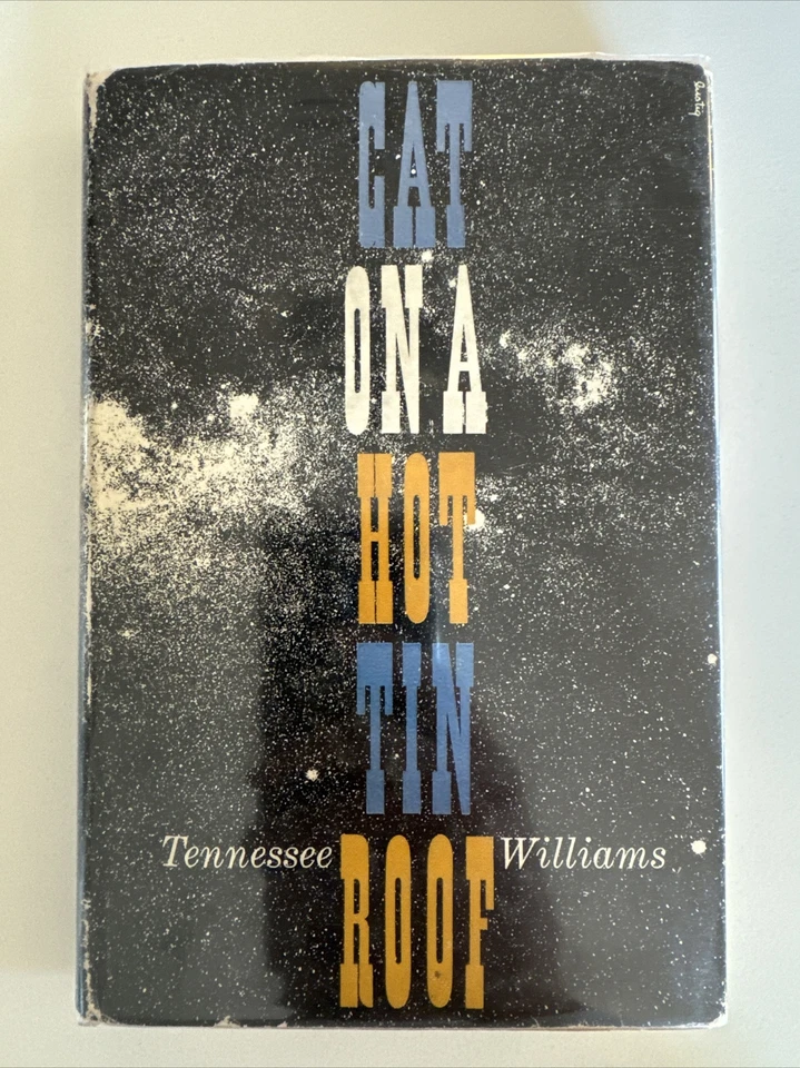 Vintage 1955 1st Ed/2nd Print - Cat on a Hot Tin Roof by Tennessee Williams HCDJ - Image 1 of 4