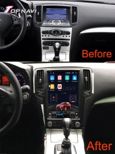 Car Stereo for Infiniti G25/G35/G37/Q60S 2004-2013 12.1"GPS Navi Carplay WiFi BT - Picture 1 of 24