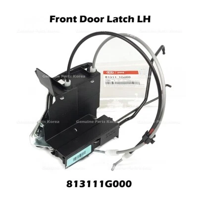 ⭐Genuino⭐ Pestillo puerta delantera LH 813111G000 para Kia Rio Foto 1 de 4