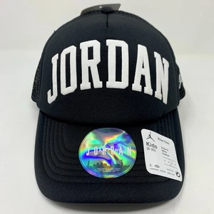 Jordan Foam Snapback Truckermütze schwarz Kinder Größe 8-20 Leibhöhe Kappe verstellbar - Bild 1 von 10