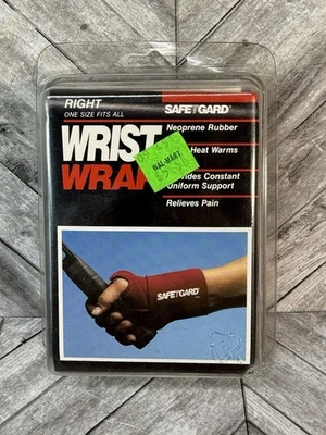 NOS Wrist Wrap SafeTGard Black Right Hand  - Image 1 of 3