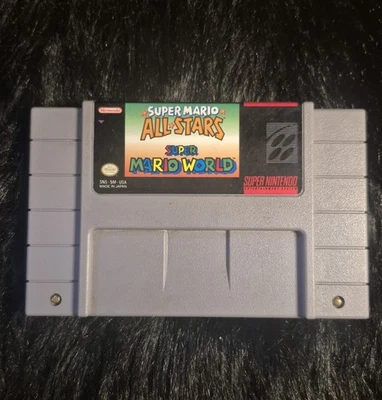 Только картридж Super Nintendo SNES Super Mario All-Stars & Super Mario World  - Изображение 1 из 4