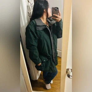 Vtg Woolrich Rugged Outdoor wear Men's Military Field Jacket - Wool Green Sz L - Picture 1 of 11