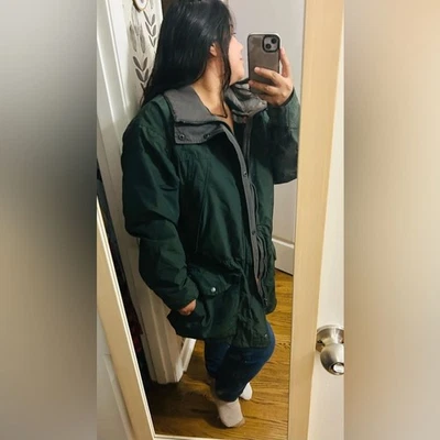 Vtg Woolrich Rugged Outdoor wear Men's Military Field Jacket - Wool Green Sz L - Image 1 of 4