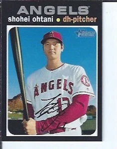 Shohei Ohtani 2020 Topps Heritage Silver Team Parallel - Imagen 1 de 1