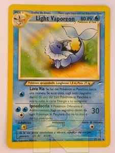 Light Vaporeon ® Neo Destiny 52/105 ® Non Comune ® Pokemon ® Italiano ® Good- - Picture 1 of 2