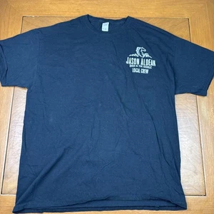 Official Local Crew Tour Shirt JASON ALDEAN Back in the Saddle XL - Picture 1 of 7