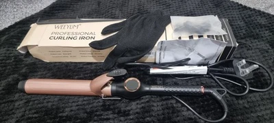 Hair Curling Wand Tongs 25mm Curler Big Extra Long Barrel With Digital Display - Image 1 of 3