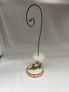 Appendiabiti ornamento scarpe tacco alto Krinkles Patience Brewster Dept 56 senza scatola - Foto 1 di 5