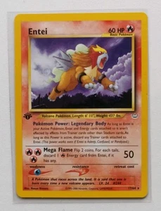 1. Edition Entei 17/64 Neo Revelations Pokemon Karte - Bild 1 von 10
