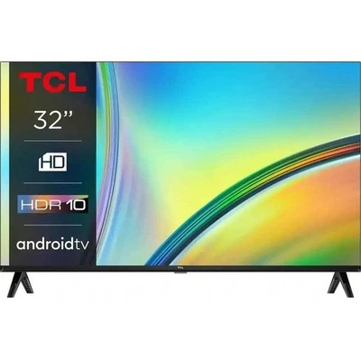 TCL S54 Smart TV Led 32" 1080P Full HD Wi-Fi HDR-10 Nero Android TV 32S5400A - Immagine 1 di 4