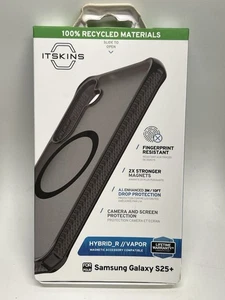 Itskins Samsung S25 + Plus Hybrid_R Smoke Cell phone case - Picture 1 of 1