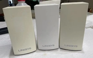 Linksys Velop WHW01 Lot Of 3 Mesh Wireless Router Dual Band OEM - Picture 1 of 3