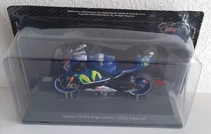 JORGE LORENZO (2015) YAMAHA YZR-M1 FRANCE 1/18 MOTO GP ALTAYA MODEL - Picture 1 of 2