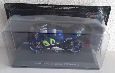 JORGE LORENZO (2015) YAMAHA YZR-M1 FRANCE 1/18 MOTO GP ALTAYA MODEL - Image 1 of 2