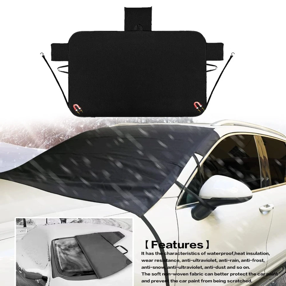 Cubierta de parabrisas delantero invierno nieve hielo escarcha protector parasol para Volvo S60 S90 Foto 1 de 4