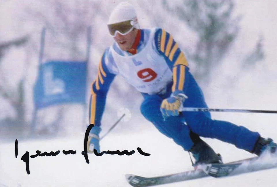 Ski Alpin: Ingemar STENMARK (SWE) orig.Autogramm handsig. OLYMPIA, WM  +LEGENDE+ - Bild 1 von 1