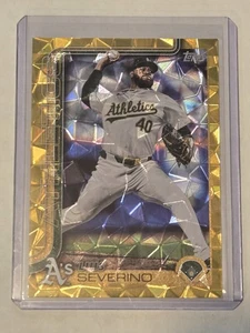 2025 Topps Gold Cracked IceLuis Severino#/50 - Picture 1 of 2