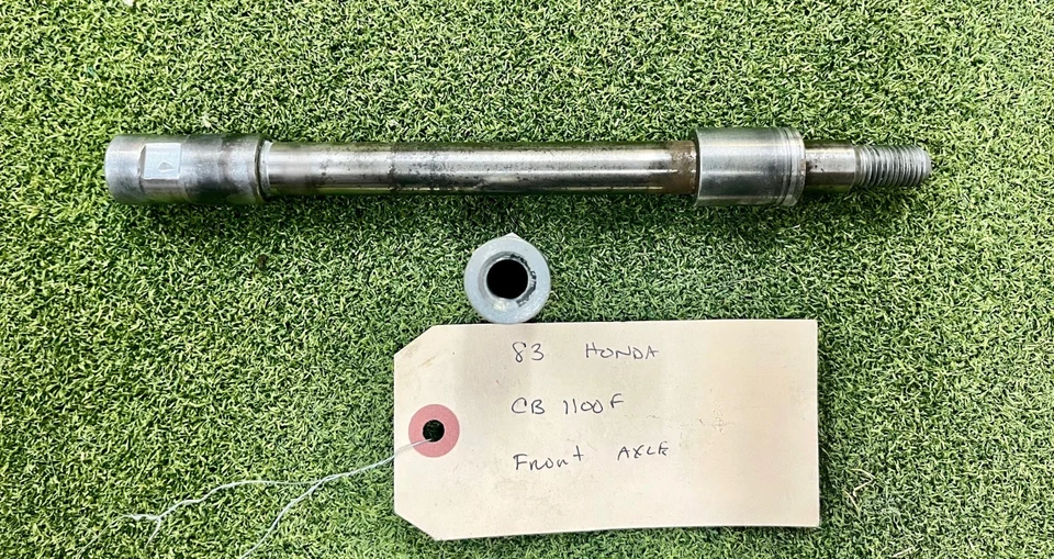 Used OEM 1983 Honda CB1100F Front Wheel Axle - Image 1 of 1