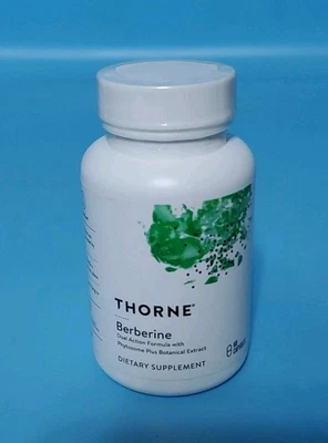 Thorne Research Berberine 1000mg Capsules 60 Count New Sealed Exp 11/2025 - Image 1 of 4