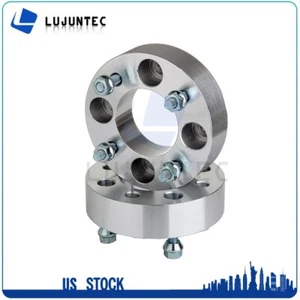 2pc 1.5" 4x110 ATV Wheel Spacers Adapters for Honda Yamaha Suzuki Kawasaki 4/110 - Picture 1 of 8
