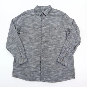 Solaris Shirt Men's 2XL Tall Gray Heavyweight Cotton Twill Button Up Outdoor - Picture 1 of 6