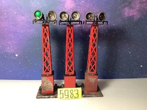 Vintage Marx O Gauge # 416 Railroad Searchlight Floodlight Towers - Picture 1 of 6