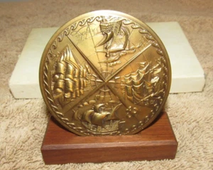 1981 Underwater Test Facility McDonnell Douglas Aeronautics Table Medal Token 3" - Picture 1 of 3