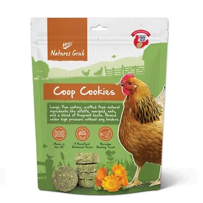 Natures Grub Coop Cookies 700g-4.2kg | Chicken Treat, Poultry Pecking Block