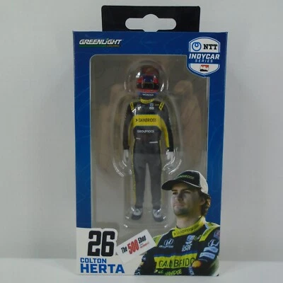 IndyCar Driver Figure 1:18 Scale Colton Herta Graham Rahal Pato O'Ward - Image 1 of 2
