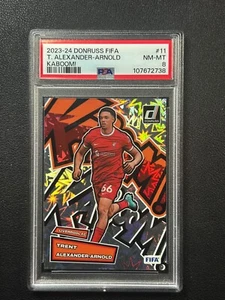 TRENT ALEXANDER-ARNOLD PSA 8 2023-24 DONRUSS FIFA CALCIO #11 KABOOM! KABOOM SP - Foto 1 di 2