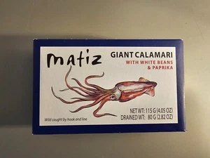 Calamares gigantes Matiz con frijoles blancos y pimentón - Imagen 1 de 5