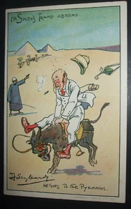 DUDLEY HARDY Comic MR SMITH'S TRAMP IM AUSLAND ÄGYPTEN PYRAMIDEN KERNHUT ESELFAHRT - Bild 1 von 1