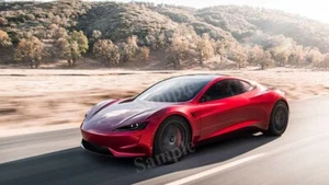 Tesla Roadster 2020 alta resolución póster fotográfico estampado decoración de pared - Imagen 1 de 1