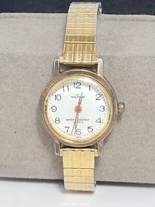 Vintage Waltham Womens Ladies Wrist Watch Speidel USA Stretch Band - Picture 1 of 10