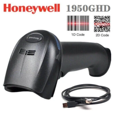 Honeywell 1950GHD-2-MINDRAY Xenon 2D Handheld Reader Barcode Scanner w USB Cable - Image 1 of 4