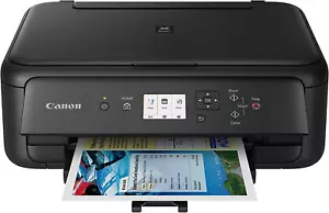 Canon PIXMA Home TS5160 Printer Office Product, TS5160BK, Black Style:Single - Picture 1 of 12