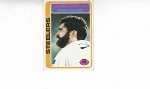 Franco Harris 1978 Topps Football #500 Pittsburgh Steelers - Picture 1 of 1