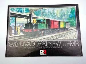 Vintage Rivarossi Modelleisenbahnen Katalog Neuheiten 1978 - Bild 1 von 6