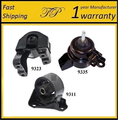 3PCS Front & Rear Motor Mount For Kia Optima 2.4L 2006, 2.4L & 2.7L 2007-2010 - Image 1 of 4