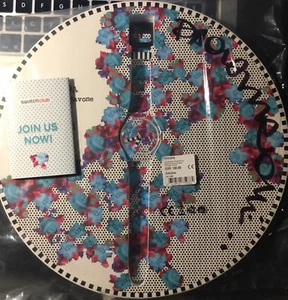 SWATCH THAMMADA by Paola Navone 2017 SUOZ264S NEW IN BOX RARE LIMITED SIGNED! - Foto 1 di 2