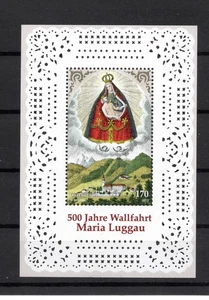 2013 Österreich ANK 3106 500 Jahre Wallfahrt Maria Luggau Block 82 - Picture 1 of 1
