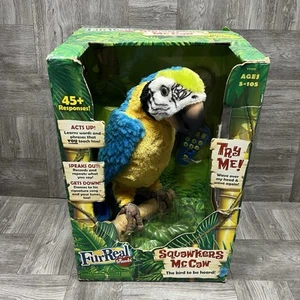 FurReal Friends Squawkers McCaw 16" Remote Controlled Interactive Parrot NEW - Picture 1 of 20