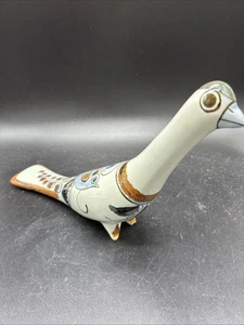 Vintage El Palomar Mexiko TONALA Keramik handbemalte Vogelfigur - Ken Edwards - Bild 1 von 8